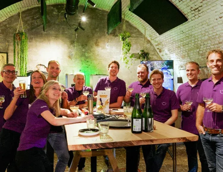 Het team van Qwiek Het team van Qwiek