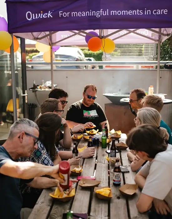 Werken bij Qwiek team Werken bij Qwiek team